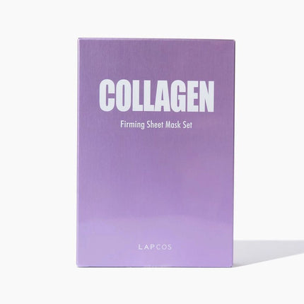 Lapcos Daily Collagen Firming Facial Skin Mask - 5 Pack