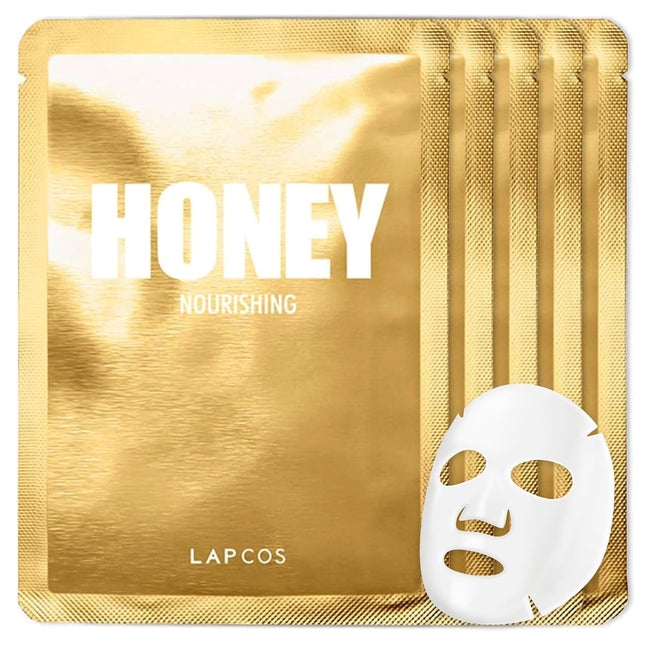 Lapcos Daily Honey Anti-Bacterial Sheet Mask - 5 Pack