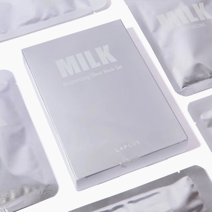 Lapcos Daily Milk Mask - Hydrating Sheet Mask - 5 Pack