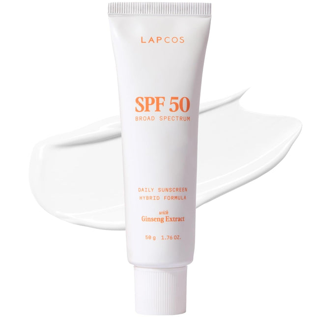 Lapcos Luxury Hybrid Daily Sunscreen SPF 50 + With Ginseng Extract