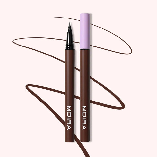 Moira Micro Tip Liquid Liner - Brown