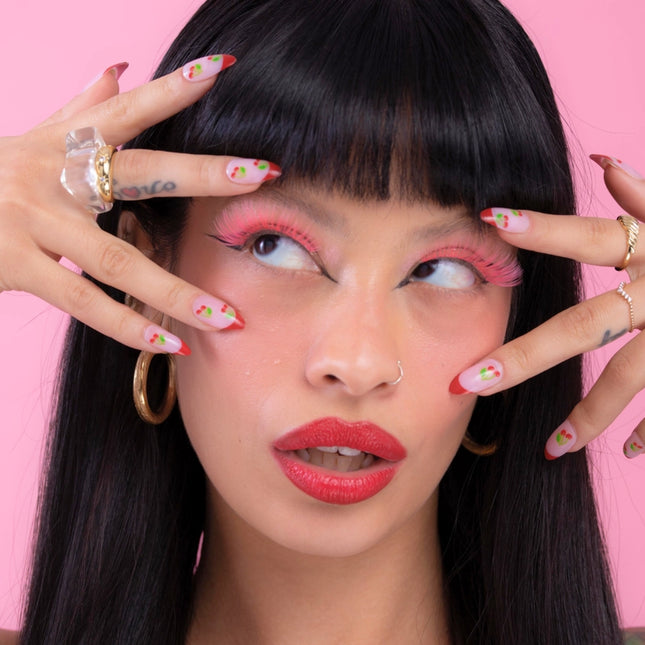 Paint Lab Cherry Bomb Press-on Nails
