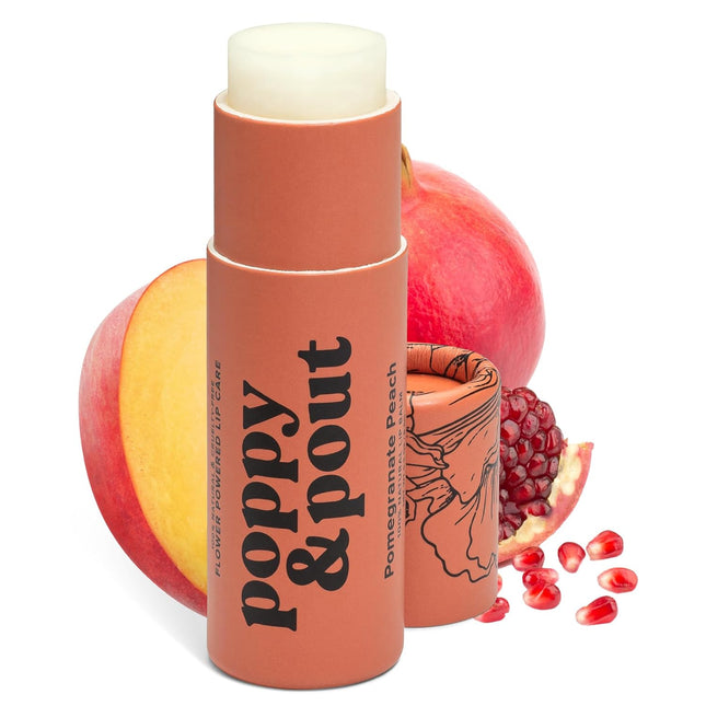Poppy & Pout Lip Balm - Blood Orange Mint