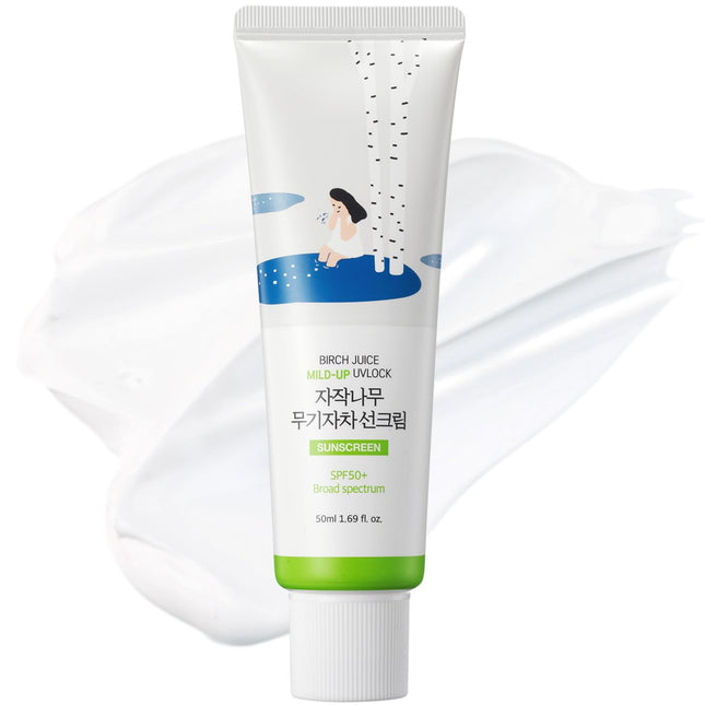 ROUND LAB Birch Juice Mild-Up UVLock Sunscreen SPF 50