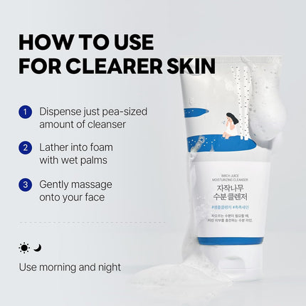 Round Lab Birch Moisturizing Cleanser