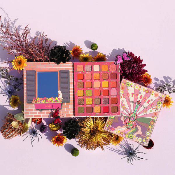 Rude Cosmetics Flower Child 30 Pressed Pigment & Shadows - Potpourri