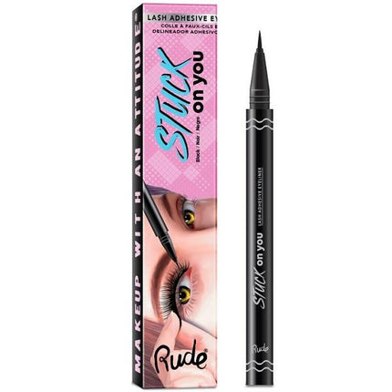 Rude Cosmetics Stuck On You Lash Adhesive Liner - Dark