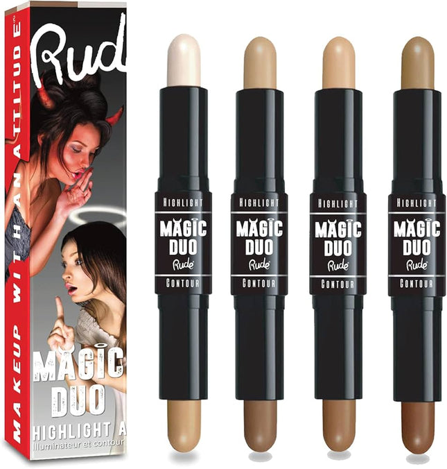 Rude Cosmetics Magic Duo Highlight and Contour