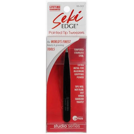Seki Edge Stainless Steel Pointed Tip Tweezers (SS-501)