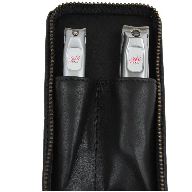 Seki Edge Craftsman Luxury 2-Piece Grooming Kit (SS-3101)