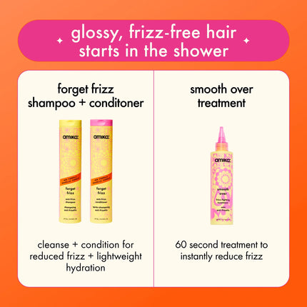 Amika Forget Frizz Anti-Frizz Shampoo