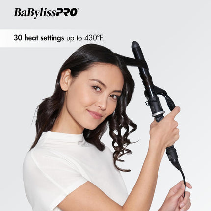 BaBylissPRO Porcelain Ceramic ¾" Spring Curling Iron