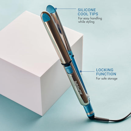 BaBylissPRO Nano Titanium 1 1/2" Prima Stainless Steel Styling Iron