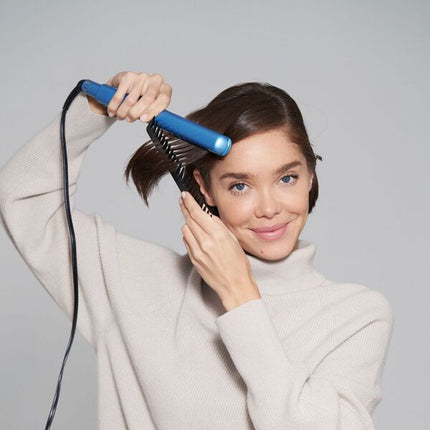 BaBylissPRO Nano Titanium 1" Extended-Barrel Curling Iron & 1" Ultra-Thin Flat Iron Gift Set