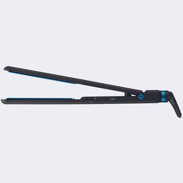 BaBylissPRO Nano Titanium Limited Edition Black & Blue 1" Ultra-Thin Flat Iron