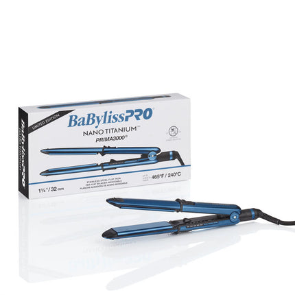 Nano Titanium Limited Edition Black & Blue 1 14 Prima3000® Styling Iron