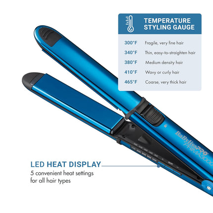 Nano Titanium Limited Edition Black & Blue 1 14 Prima3000® Styling Iron
