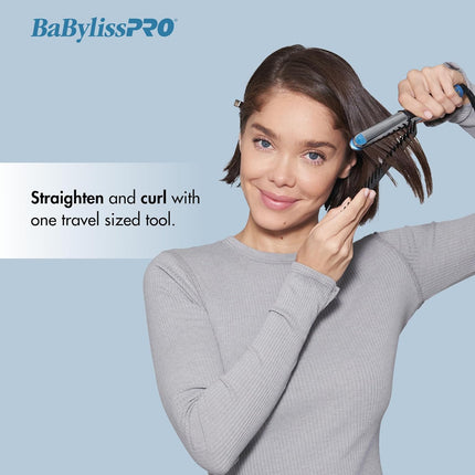 BaBylissPRO Nano Titanium Prima2000 3/4" Travel Size Stainless Steel Mini Iron