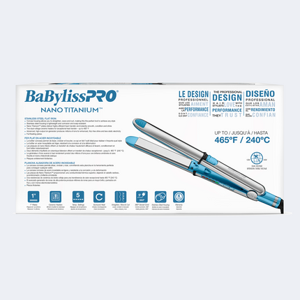 BaBylissPRO Nano Titanium Prima3100® 1" Ionic Styling Iron