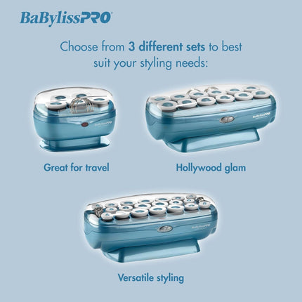 BaBylissPRO Nano Titanium Professional Hot Rollers - 5 Jumbo Rollers
