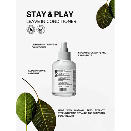 BACK OF BOTTLE Stay & Play Leave-In Conditioner