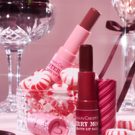 Beauty Creations Xmas Frosted Blur Matte Lip Balm Duo