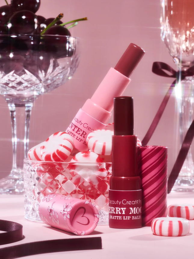 Beauty Creations Xmas Frosted Blur Matte Lip Balm Duo