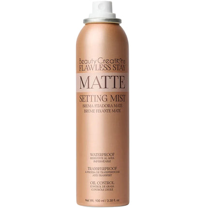Beauty Creations Flawless Stay Aerosol Face Mist - Matte Setting Mist