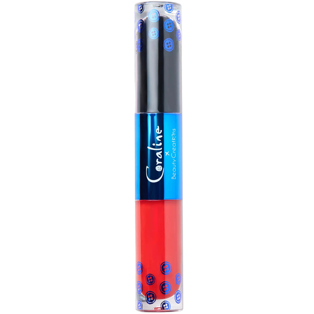 Beauty Creations x Coraline Stay Forever Lip Stain & Lip Gloss Duo - Not My Mother/Disobey