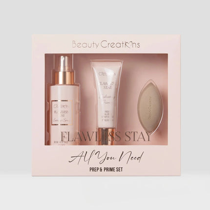 Beauty Creations Flawless Stay All You Need Prep & Prime Set
