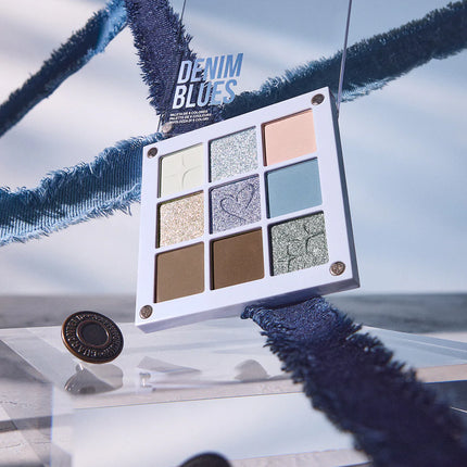 Beauty Creations Magnetic Palettes Denim Blues 1