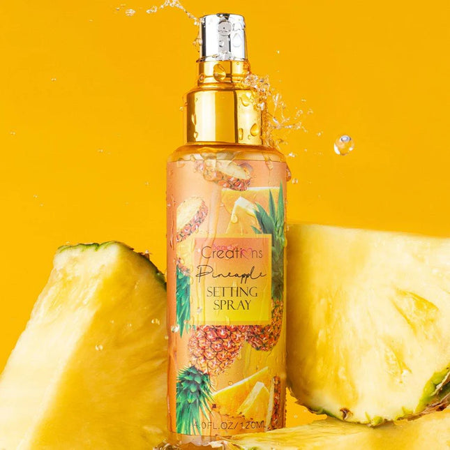 Beauty Creations Pineapple Setting Spray for oily skin.