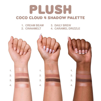 Beauty Creations Plush 4 Color Palette