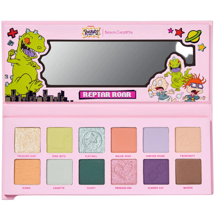 Beauty Creations Rugrats x Beauty Creations Reptar Roar Face Palette