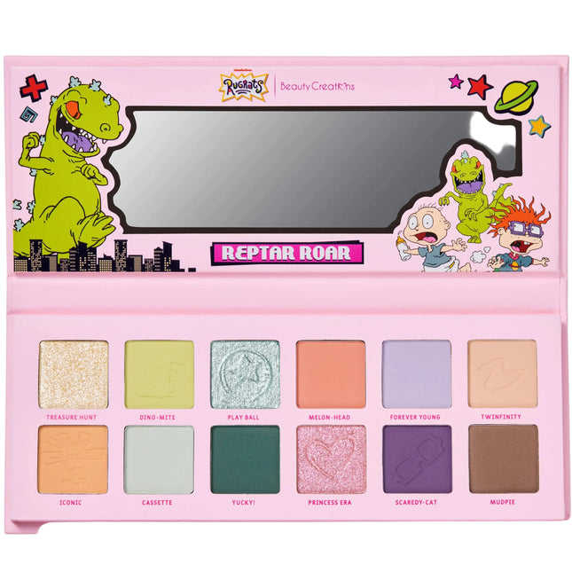 Beauty Creations Rugrats x Beauty Creations Reptar Roar Face Palette
