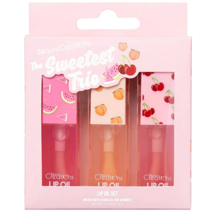 Beauty Creations The Sweetest Trio Lip Oil Set