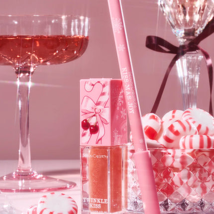 Beauty Creations Xmas Merry Kiss-Mas! Tinted Luxe Lip Oil & Wooden Lip Pencil Duo
