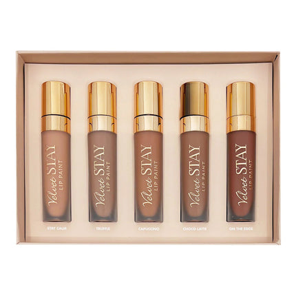 Beauty Creations Velvet Stay Lip Paint Set - All About The Nudes