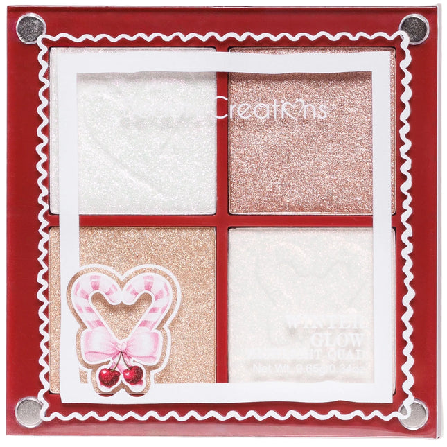 Beauty Creations Xmas Winter Glow Highlighter Quad