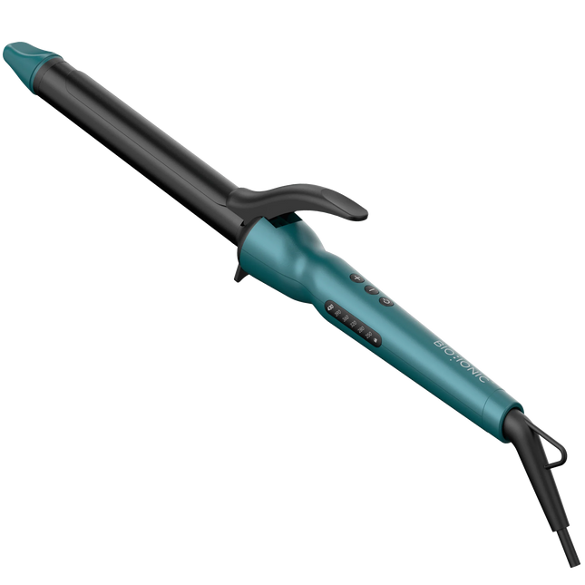 Bio Ionic Teal Tides Long Barrel Curling Iron