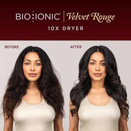 Bio Ionic Velvet Rouge 10X™ UltraLight Speed Dryer