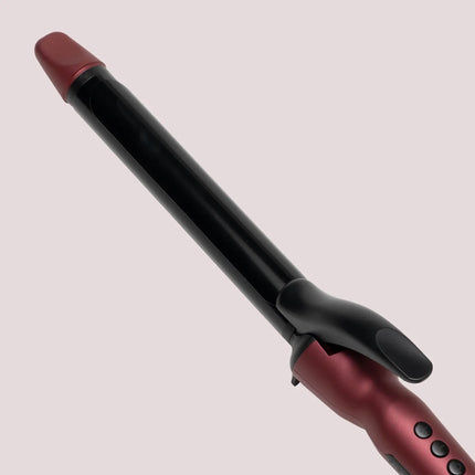 Bio Ionic Velvet Rouge Long Barrel Curling Iron