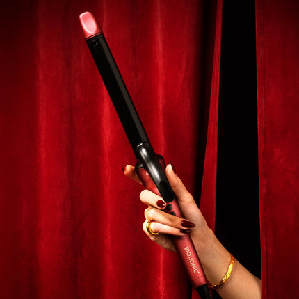 Bio Ionic Velvet Rouge Long Barrel Curling Iron