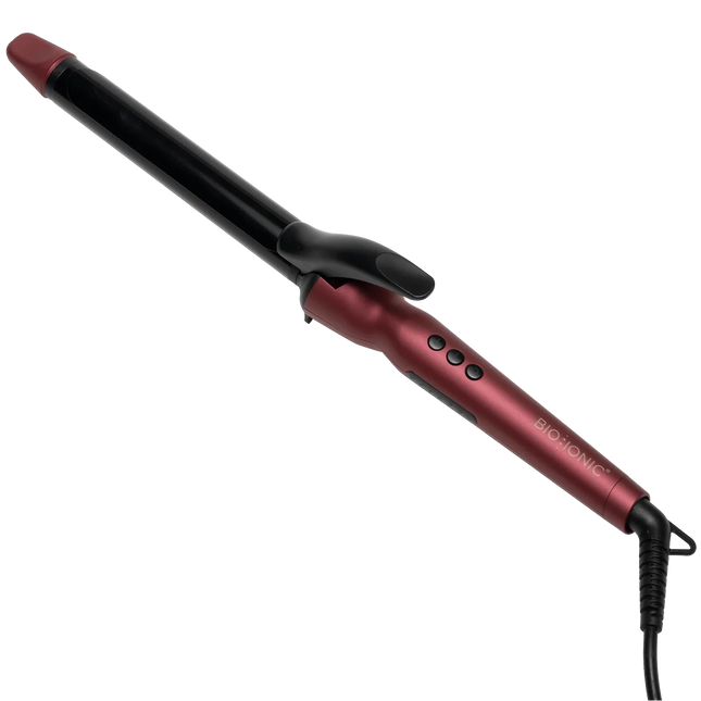 Bio Ionic Velvet Rouge Long Barrel Curling Iron