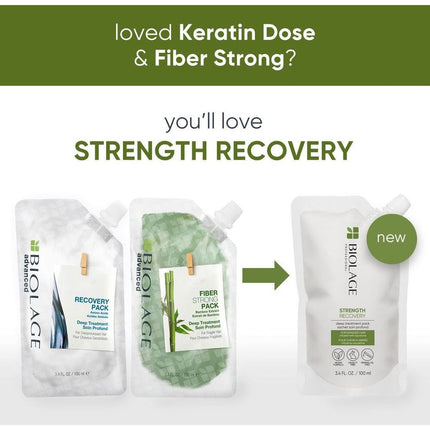Biolage Strength Recovery Deep Treatment Pack 3