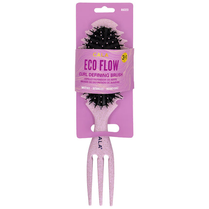 Cala 3-In-1 Degtangling Hair Brush: Pink