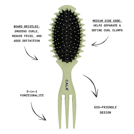 Cala 3-in-1 Detangling Hair Brush 2