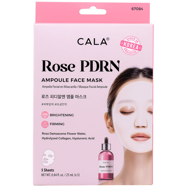 CALA Ampoule Face Mask: Rose PDRN (5PK)