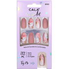 CALA Nail Art: Lavender Marble Press On Nails