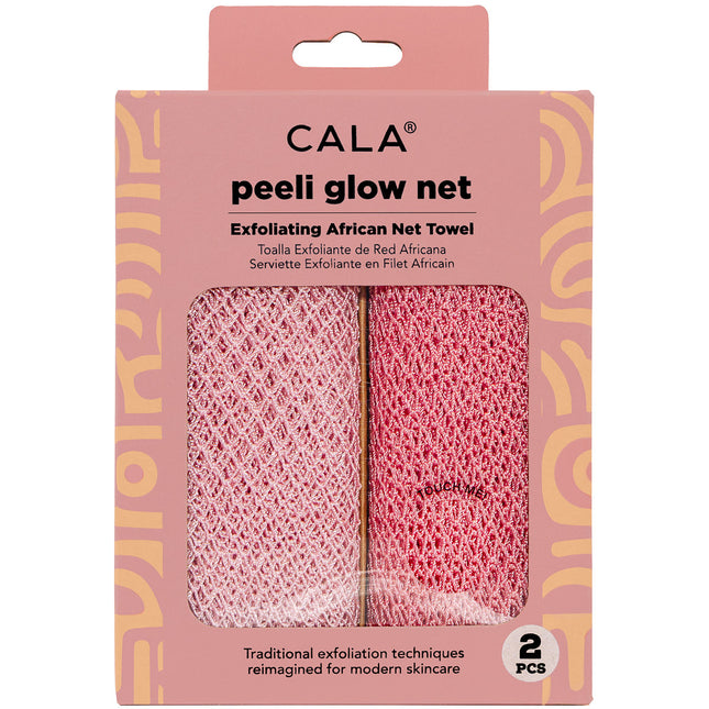 CALA Exfoliating African Net Towel | Pink (2PCS)